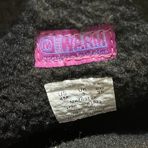 Merrell Kids Snow Boots 4 - Picture 7 of 8